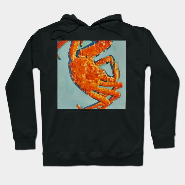 Lobster Collage Hoodie by courtneylgraben